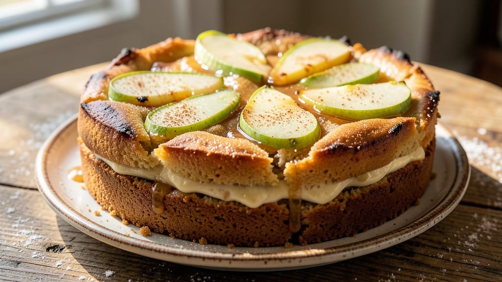 Apple Kuchen Cake Recipe: Buttery Streusel Crown Over Spiced Apple Filling