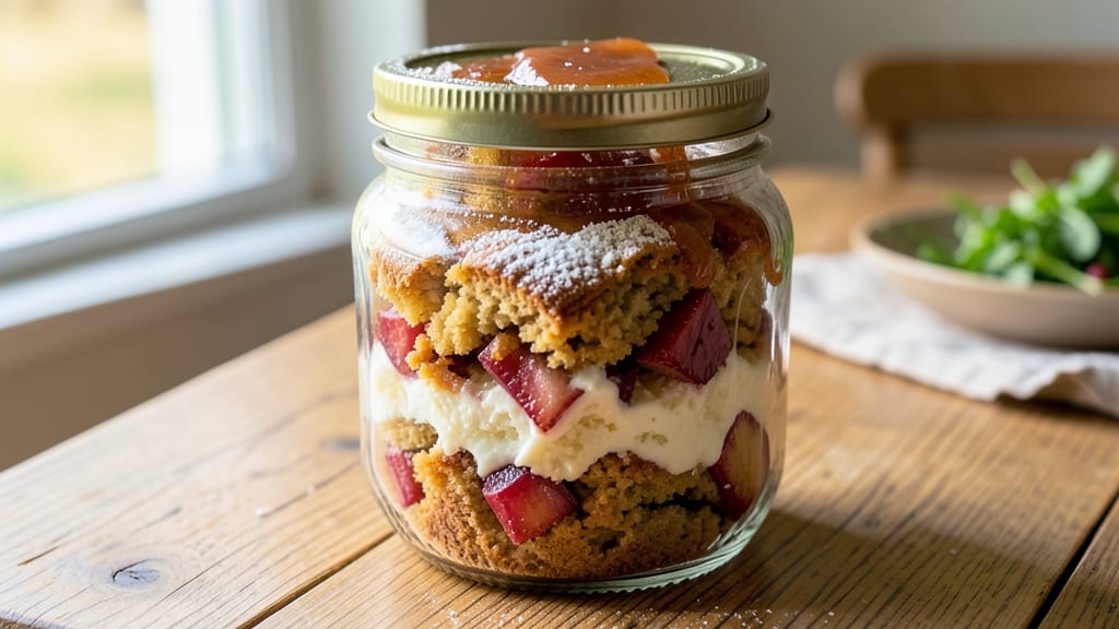Apple Cake in a Jar Recipe: Layered Vanilla-Spice Magic in Minutes