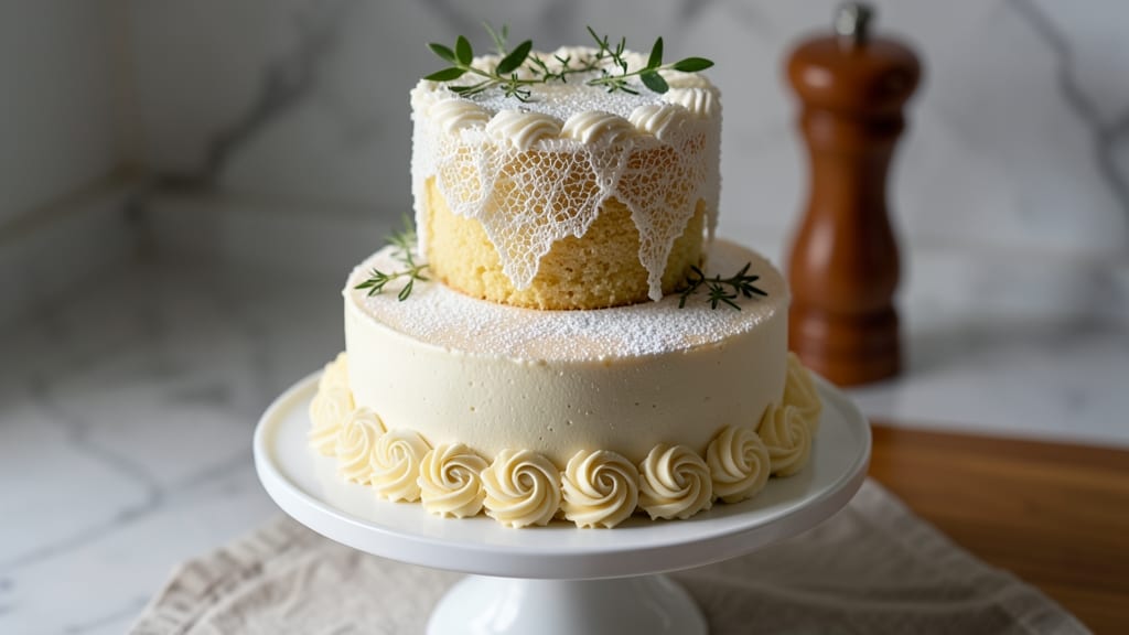 Angel Food Wedding Cake Recipe: Light-as-Air Layers With Floral Freshness